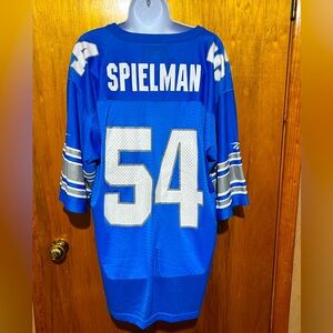 Vintage Reebok Pro Line Chris Spielman Number 54 Detroit Lions Jersey Size Large